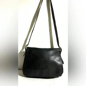 Coach black vintage crossbody handbag